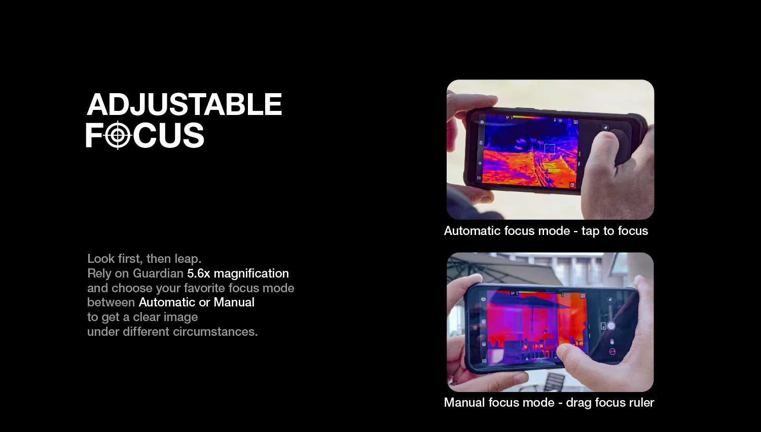 AGM G2 Guardian 5G Rugged Smartphone 500m Thermal Imaging, 10mm Lens, 25FPS, 108MP+32MP Camera, 12GB+256GB, 7000mAh Battery,
