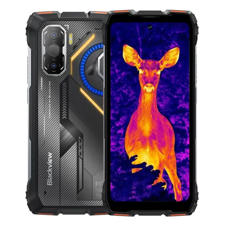 Blackview ROCK 3 Rugged Phone Thermal Imager 8GB+256GB 6.78'' 2.4K Display Android 16 MT8781 Helio G100 Octa Core 4G NFC Smartph