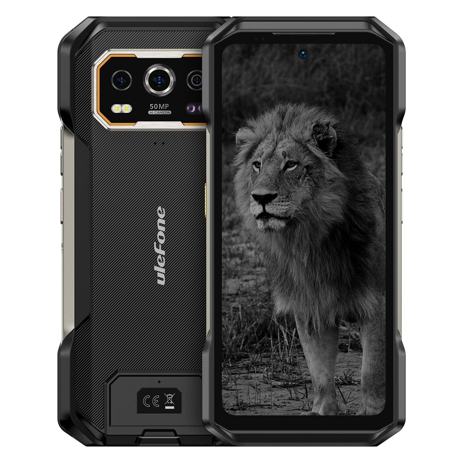 Ulefone Armor 27 Pro 24GB+256GB 10600mAh Smartphone 50MP Camera 64MP Night 6.78'' Android 14 NFC 5G Rugged Phone