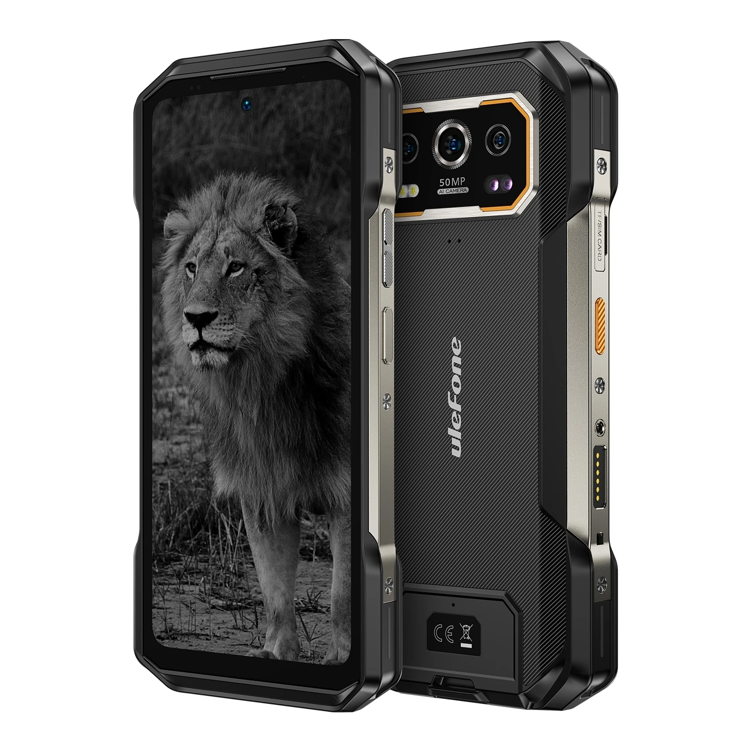 Ulefone Armor 27 Pro 24GB+256GB 10600mAh Smartphone 50MP Camera 64MP Night 6.78'' Android 14 NFC 5G Rugged Phone