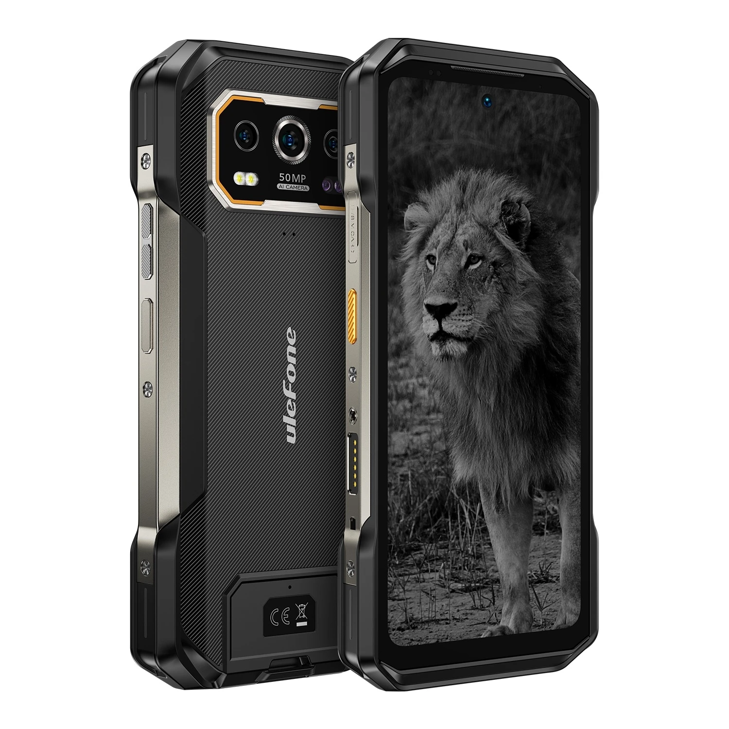 Ulefone Armor 27 Pro 24GB+256GB 10600mAh Smartphone 50MP Camera 64MP Night 6.78'' Android 14 NFC 5G Rugged Phone