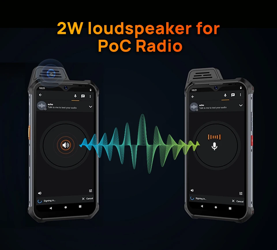 UNIWA W888 IP68 Waterproof Rugged Smartphone POC Walkie Talkie 4GB 64GB With Loud Speaker NFC Android Mobile Phone For Outdoor