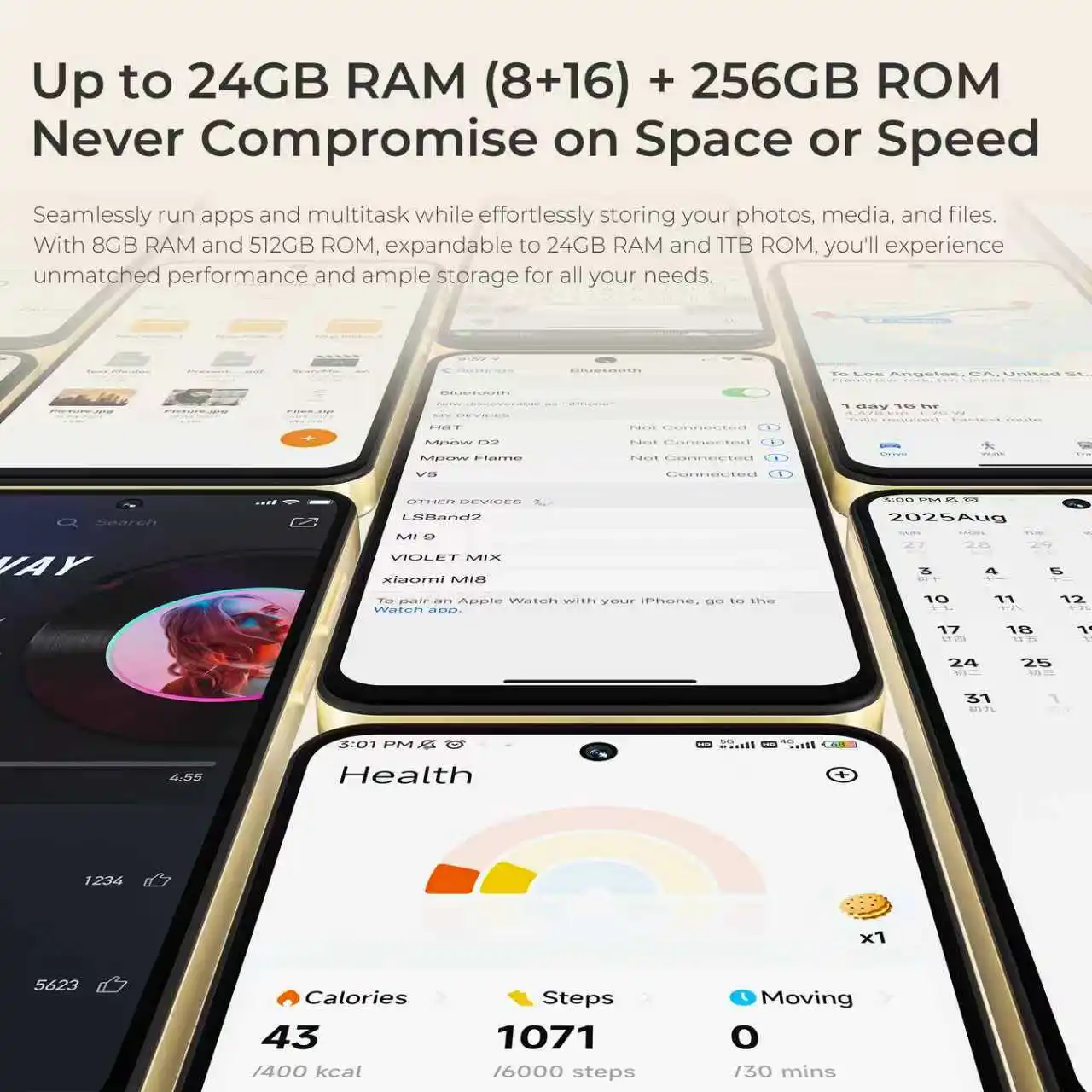OUKITEL C69 Smartphone 7.2" 120Hz Display 24GB RAM 256GB ROM Android 15 6000mAh Battery 64MP Camera Unisoc T615 Unlocked Mobile