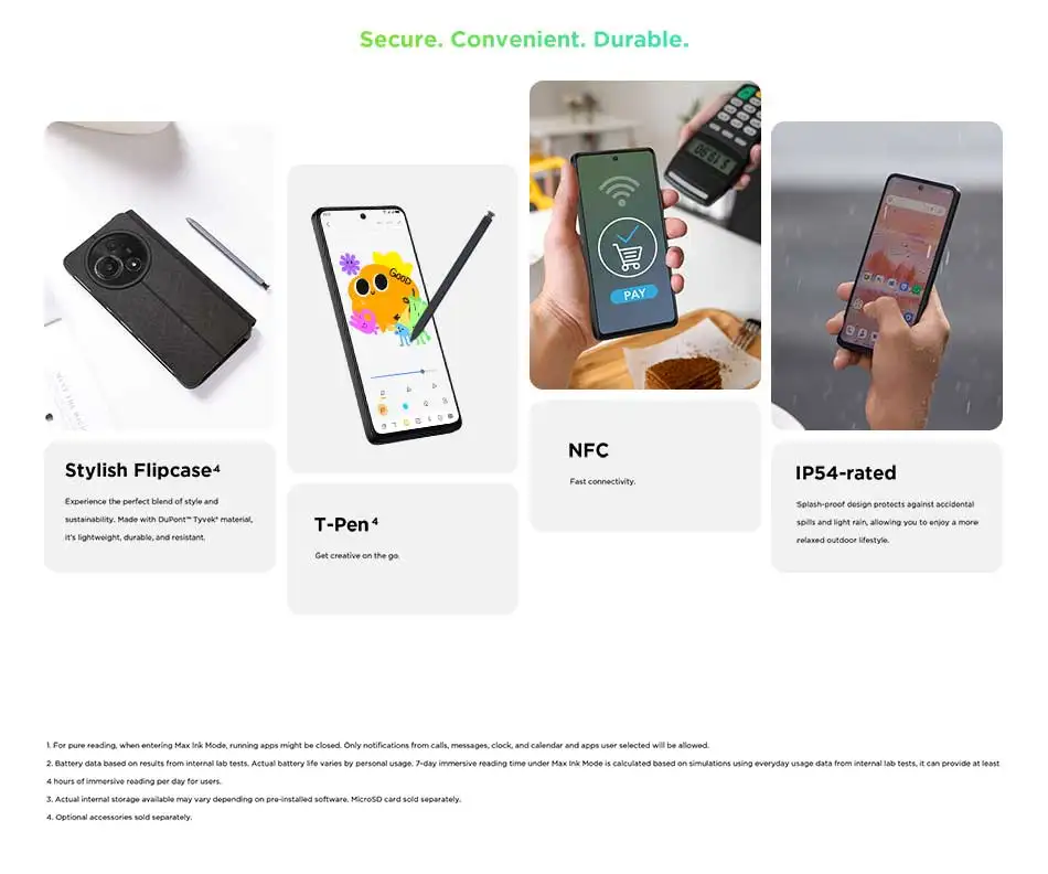 TCL 60 NXTPAPER 4G Mobile Phone 8+256GB 6.8 Inch Paper-Like Anti-Glare Screen 108MP Ultra Pixel Camera 5200mAh Battery NFC Googl