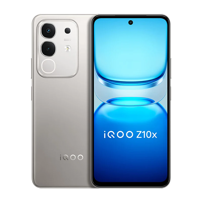 Original Vivo Iqoo Z10X Mobile Phone Dimensity 7300 Android 15.0 OTA 6.72" LCD 120HZ 50.0MP Camera 44W Charge 6500mAh Battery