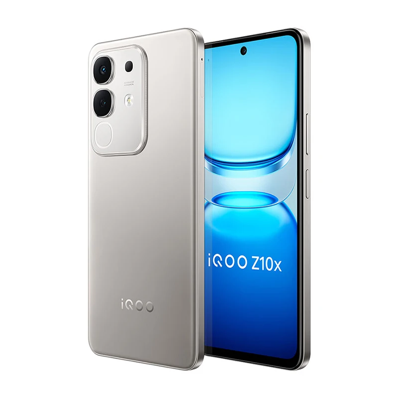 Original Vivo Iqoo Z10X Mobile Phone Dimensity 7300 Android 15.0 OTA 6.72" LCD 120HZ 50.0MP Camera 44W Charge 6500mAh Battery