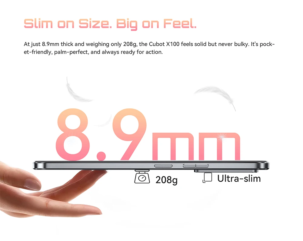 [Shipping From France] Cubot X100 Android 15 5G Smartphone 6.88" 120Hz 16GB(8+8) RAM 256GB ROM 64MP 5100mAh 33W NFC Mobile Phone