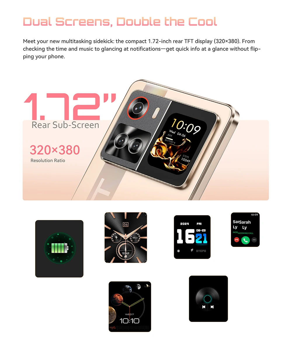 [Shipping From France] Cubot X100 Android 15 5G Smartphone 6.88" 120Hz 16GB(8+8) RAM 256GB ROM 64MP 5100mAh 33W NFC Mobile Phone