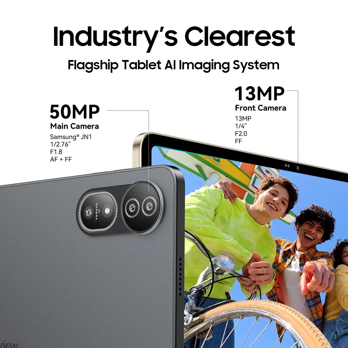 Blackview MEGA 12 Tablet PC 12GB+256GB 12.2'' Android 16 MTk Dimensity 7200 10000mAh 5G Global Version with Google Play Tablet