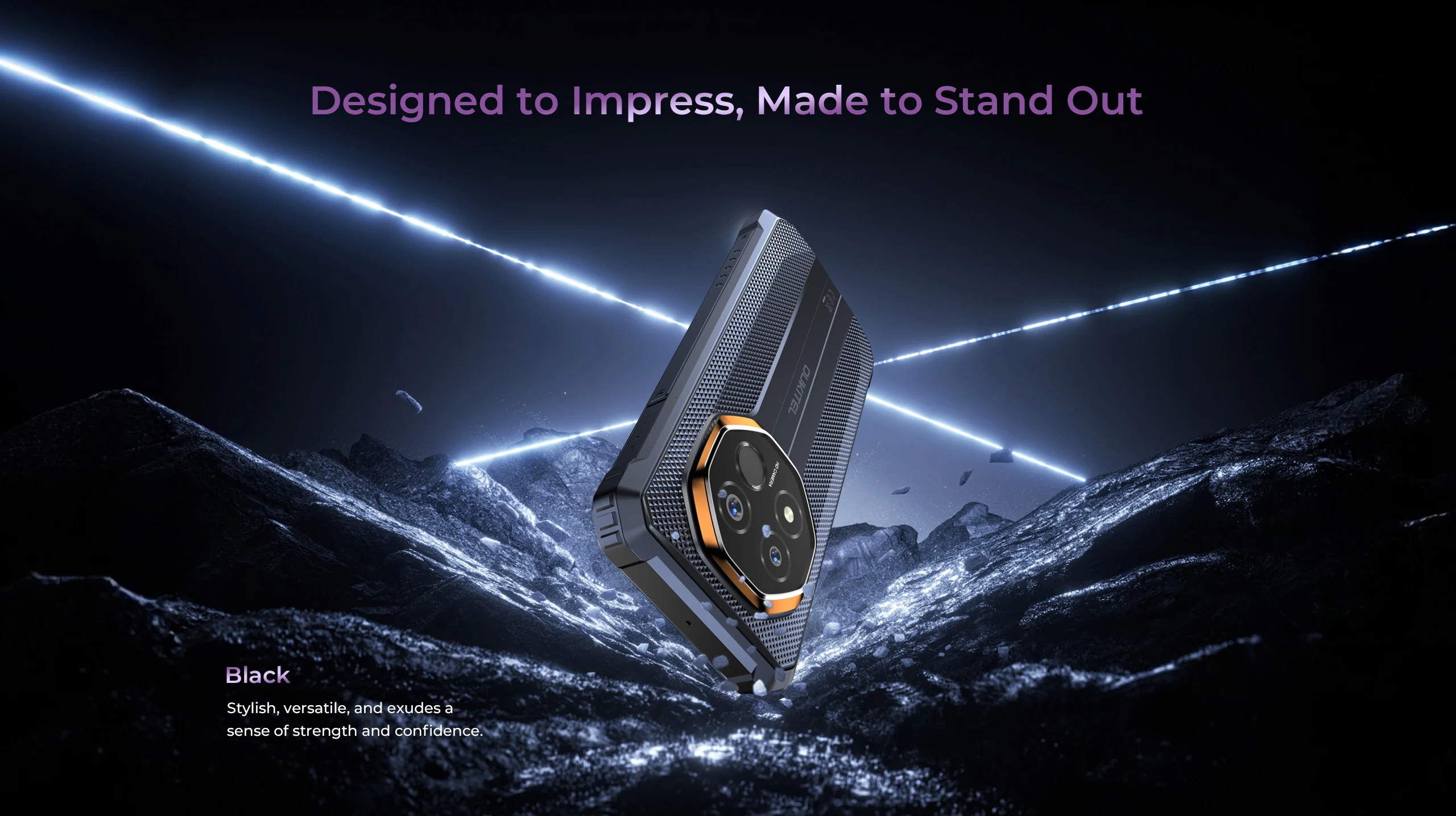 OUKITEL G7 10600mAh Rugged Smartphone 24GB (8+16)+256GB, 6.52" Display 64MP Camera, IP68 Waterproof, NFC Android 16 Smartphone