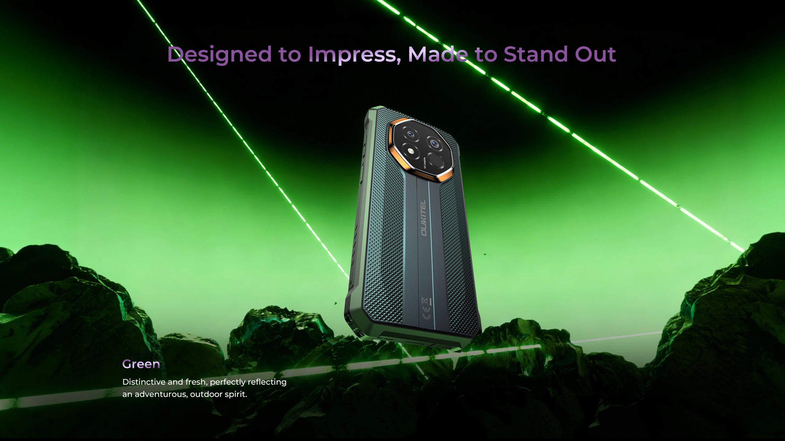 OUKITEL G7 10600mAh Rugged Smartphone 24GB (8+16)+256GB, 6.52" Display 64MP Camera, IP68 Waterproof, NFC Android 16 Smartphone