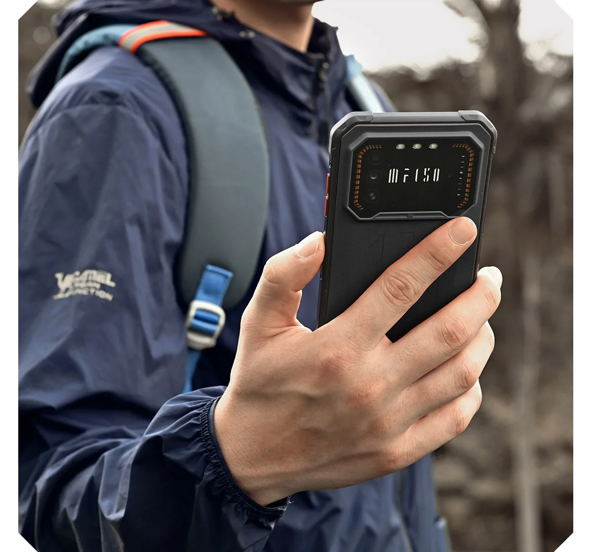 IIIF150 Air1 Smartphone 6.5" FHD+ Display 12GB+64GB NFC 5000mAh IP68 IP69K STD-810G 11.35mm Ultra-Thin Rugged Phone