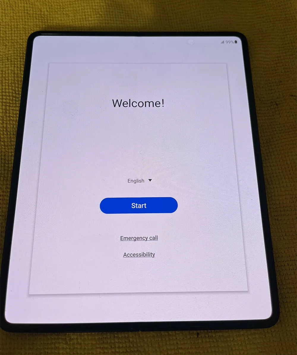 Samsung Galaxy Z Fold3 Fold 3 5G F926U1 F926N F926B 7.6" Foldable AMOLED 12GB RAM 256/512GB ROM NFC Snapdragon 99% Cell Phone