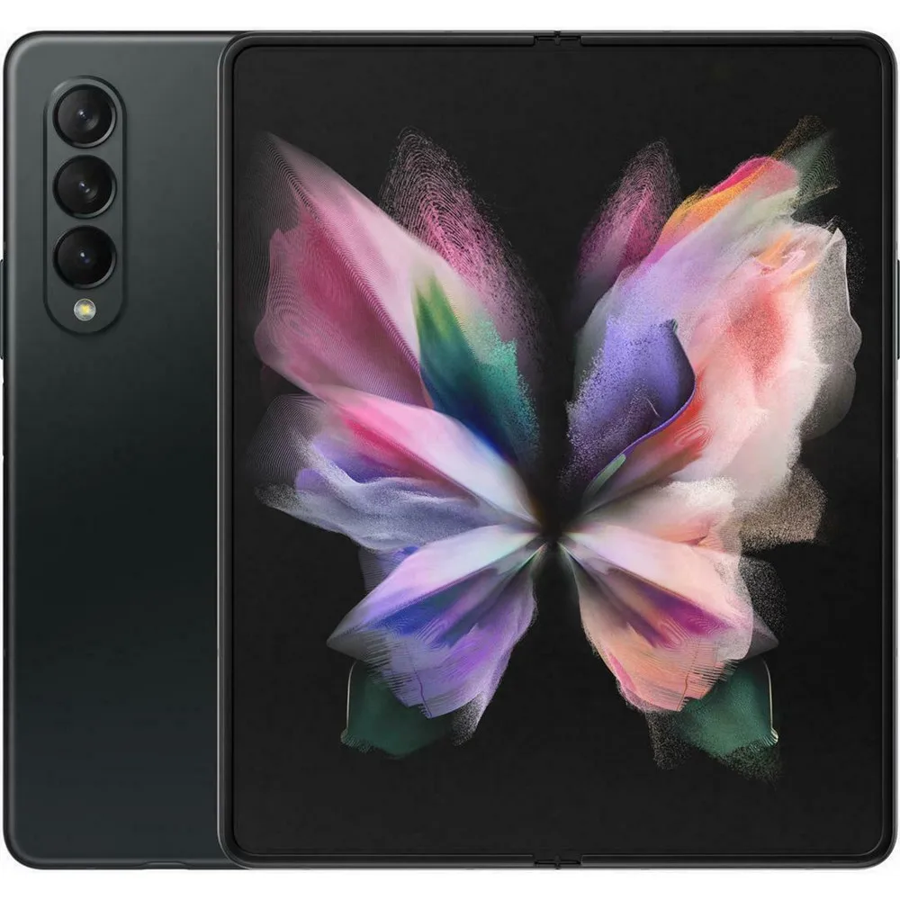 Samsung Galaxy Z Fold3 Fold 3 5G F926U1 F926N F926B 7.6" Foldable AMOLED 12GB RAM 256/512GB ROM NFC Snapdragon 99% Cell Phone