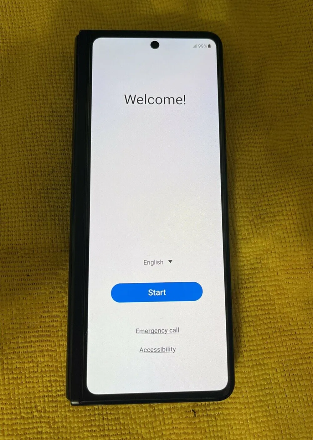 Samsung Galaxy Z Fold3 Fold 3 5G F926U1 F926N F926B 7.6" Foldable AMOLED 12GB RAM 256/512GB ROM NFC Snapdragon 99% Cell Phone