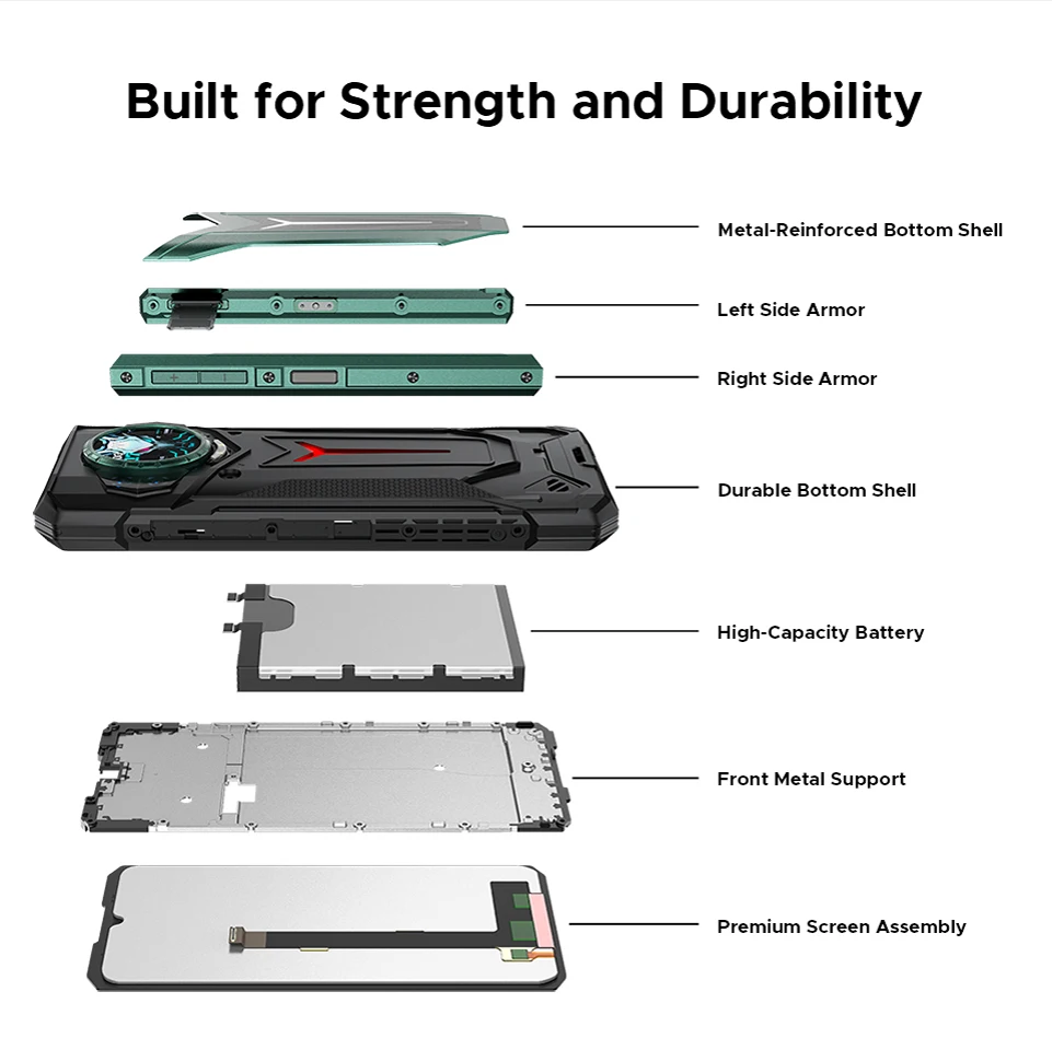 World Premiere DOOGEE S200 Ultra Rugged Phone 48GB+1TB Dimensity 7400 6.72” FHD+120Hz Screen 11000mAh Battery 66W NFC Smartphone