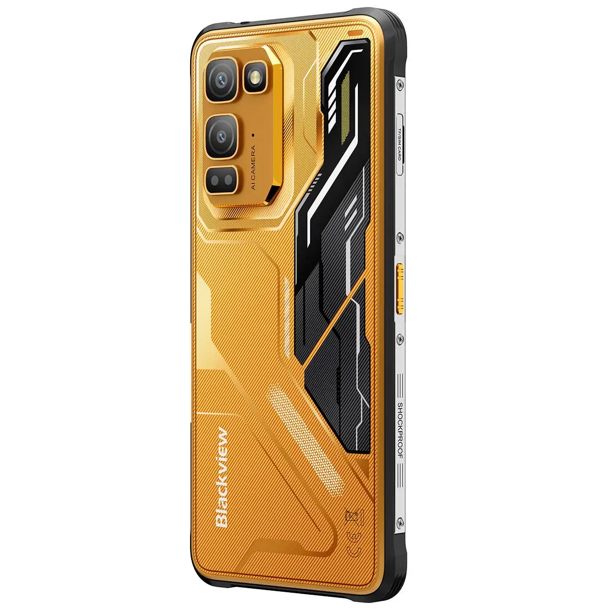 Blackview FORT 5 Rugged Phone 12GB+256GB 6.78" Display Android 16 108MP 5000mAh Mediatek MT8781 Helio G100 4G NFC Mobile Phone