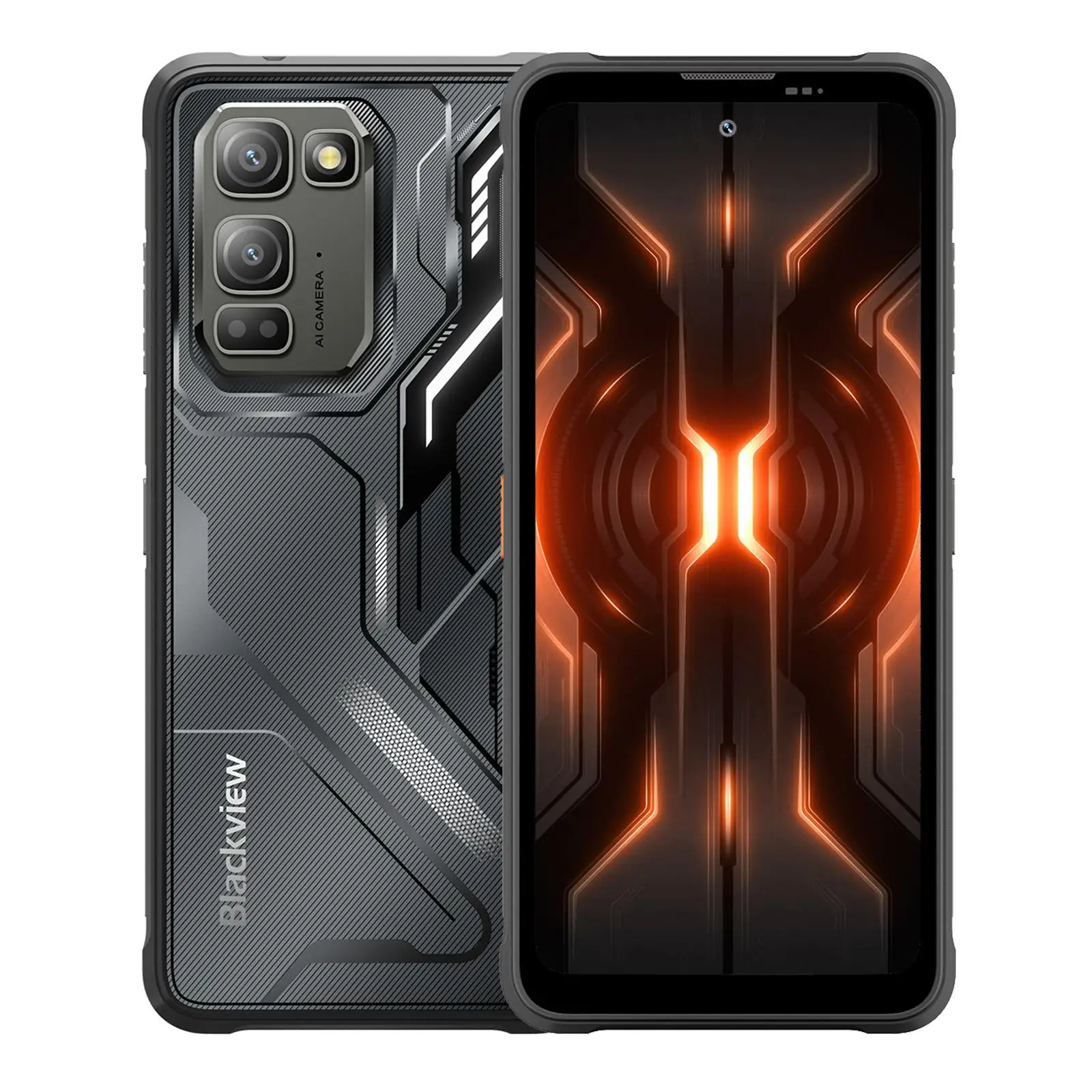 Blackview FORT 5 Rugged Phone 12GB+256GB 6.78" Display Android 16 108MP 5000mAh Mediatek MT8781 Helio G100 4G NFC Mobile Phone