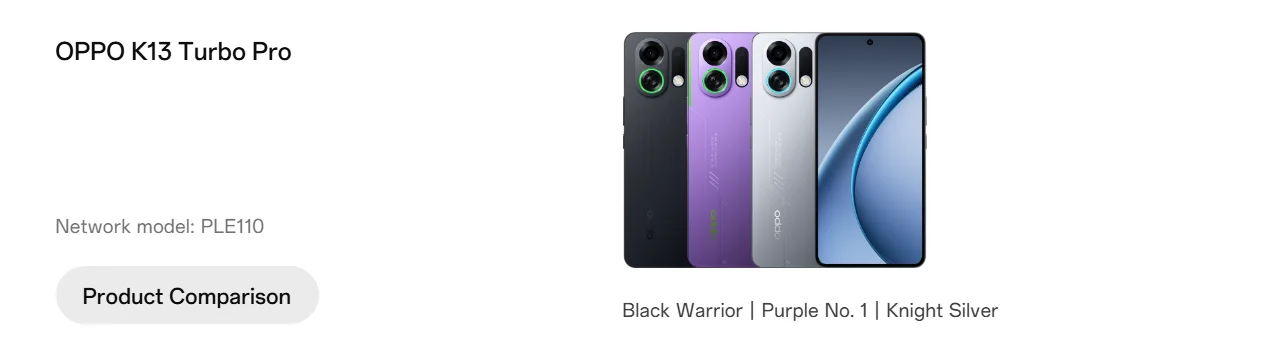 NEW OPPO K13 Turbo Pro Mobile Phone 5G 6.8" AMOLED Snapdragon8s Gen4 120Hz 7000mAh Battery 80W 50MP Camera NFC OTA ColorOS