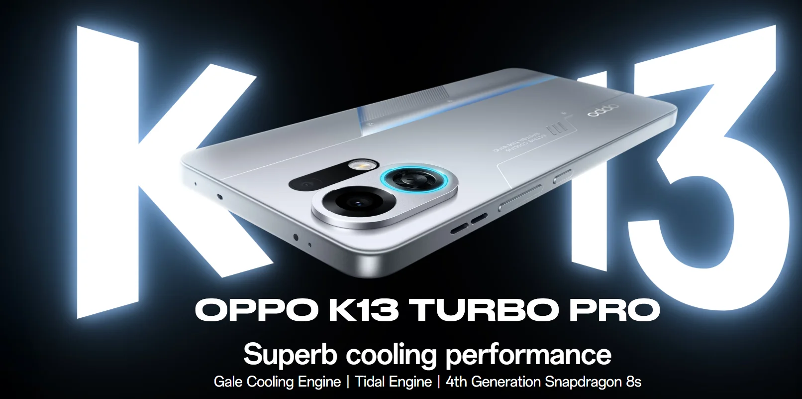 NEW OPPO K13 Turbo Pro Mobile Phone 5G 6.8" AMOLED Snapdragon8s Gen4 120Hz 7000mAh Battery 80W 50MP Camera NFC OTA ColorOS