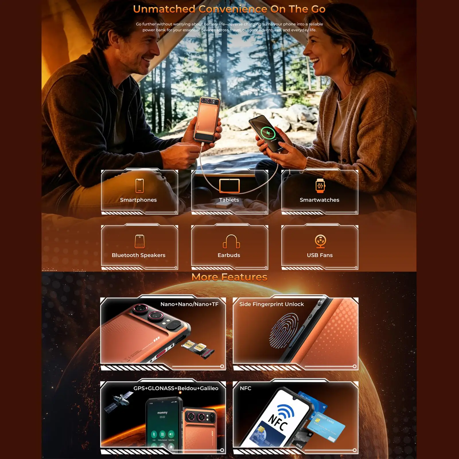 Oukitel WP68 Air Rugged Phone 12GB+512GB Night Vision 6.88" Android 16 MediaTek Dimensity 7025 64MP Camera 8000mAh 5G Smartphone
