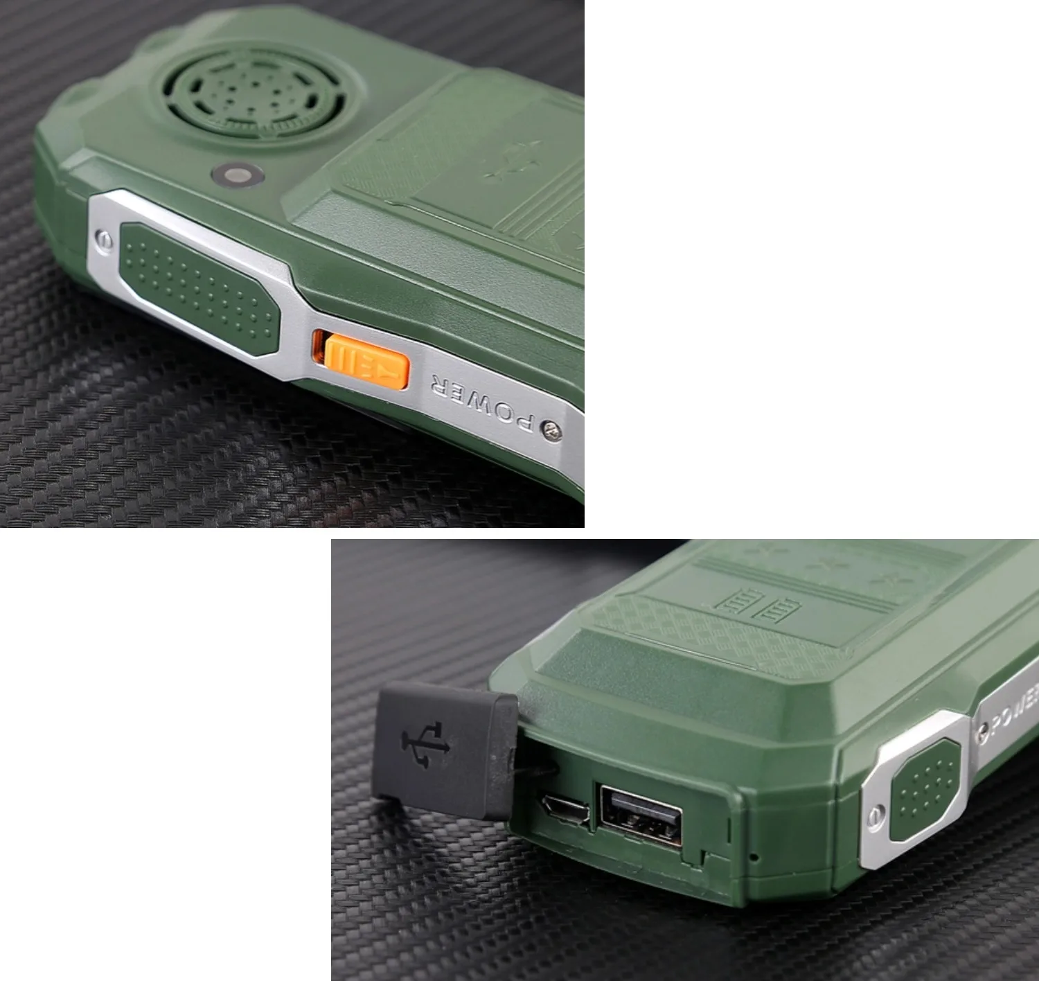 Unlocked Shockproof Senior Phone Big Battery Powerbank Large Key Durable 3 Sims Loud Voice Speed Dial Strong Torch For Elderly