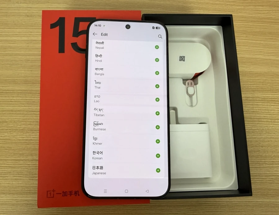 Original Oneplus 15 5G Smart Phone 6.78'' 165Hz AMOLED Screen 50MP Main Camera Google Play Store NFC OTA