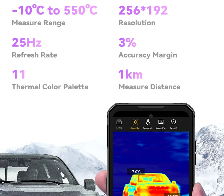 IIIF150 Raptor Rugged Phone MTK Helio G99 Chip 10000mAh Battery 108MP Main Camera 6.78inch FHD+ 120Hz Display Smartphone