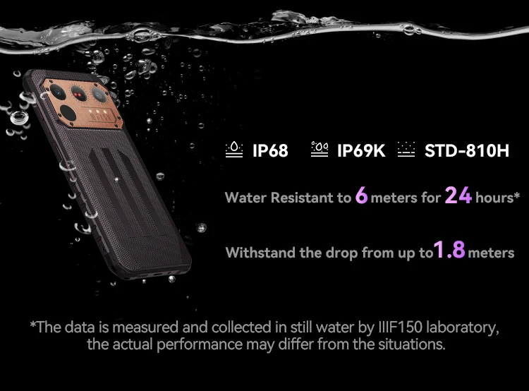 IIIF150 Raptor Rugged Phone MTK Helio G99 Chip 10000mAh Battery 108MP Main Camera 6.78inch FHD+ 120Hz Display Smartphone