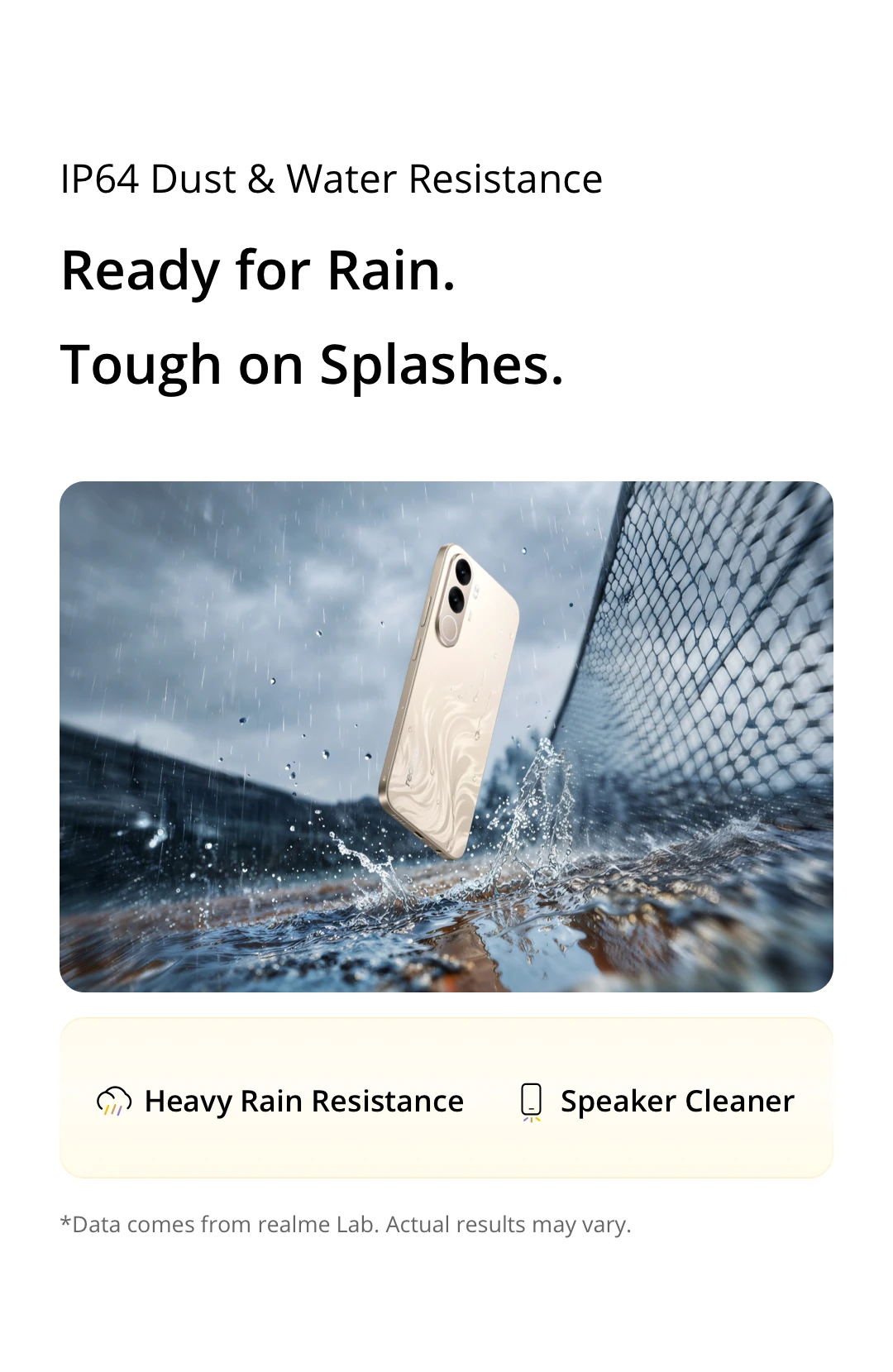 [New] realme C100x Smartphone NFC 8000mAh Battery 6.8" 120Hz Display