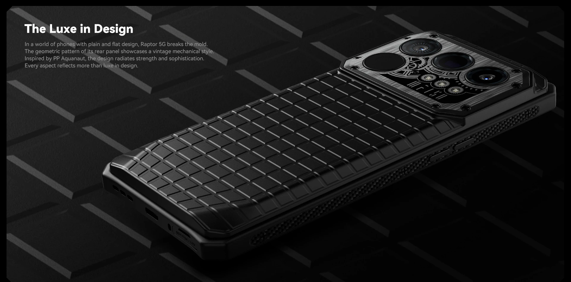 IIIF150 Raptor 5G Rugged Phone 6.78inch 120Hz AMOLED Display 10000mAh 65W 16GB+512GB 50MP Camera NFC Android 14 Smartphone