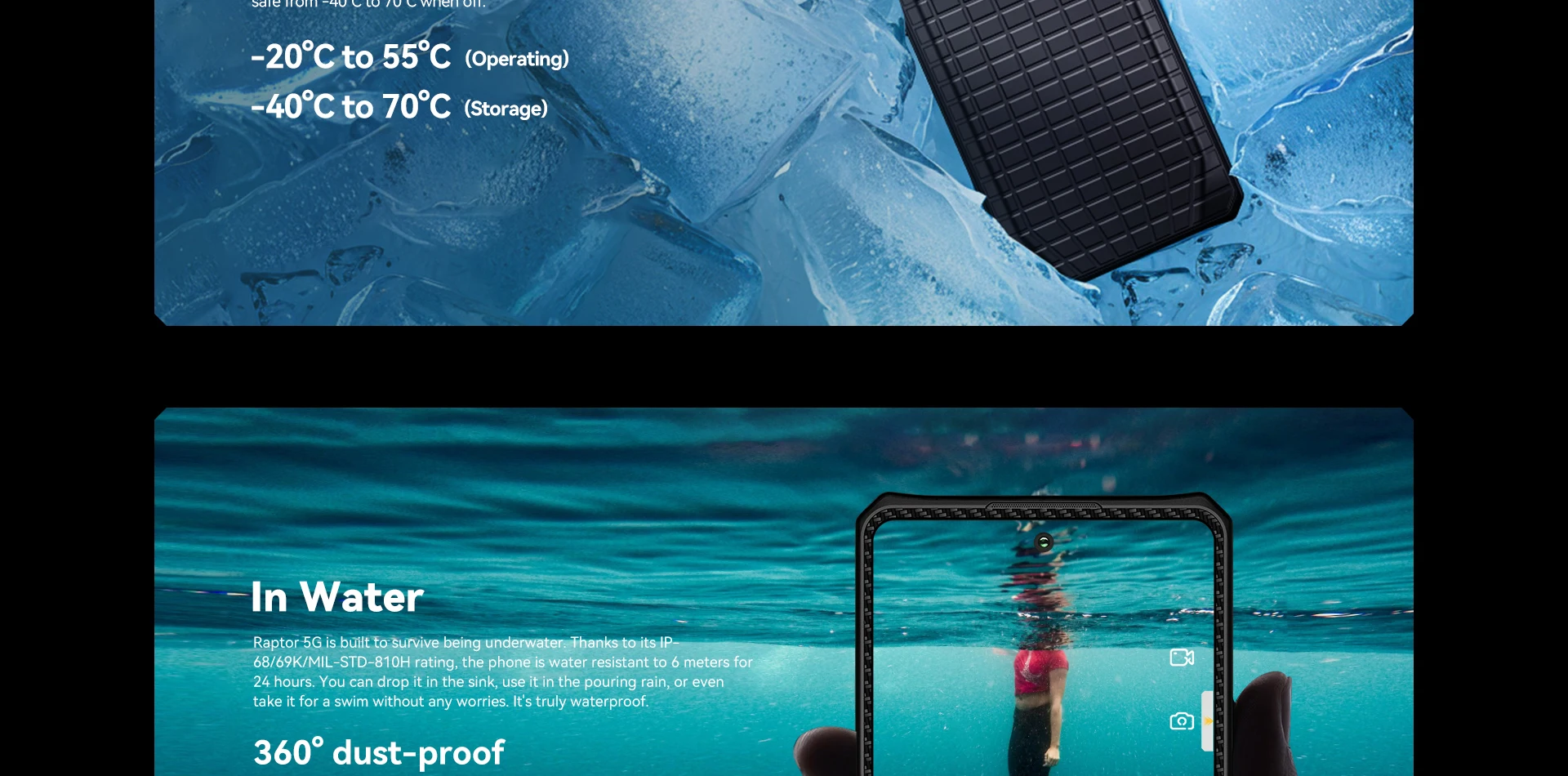 IIIF150 Raptor 5G Rugged Phone 6.78inch 120Hz AMOLED Display 10000mAh 65W 16GB+512GB 50MP Camera NFC Android 14 Smartphone
