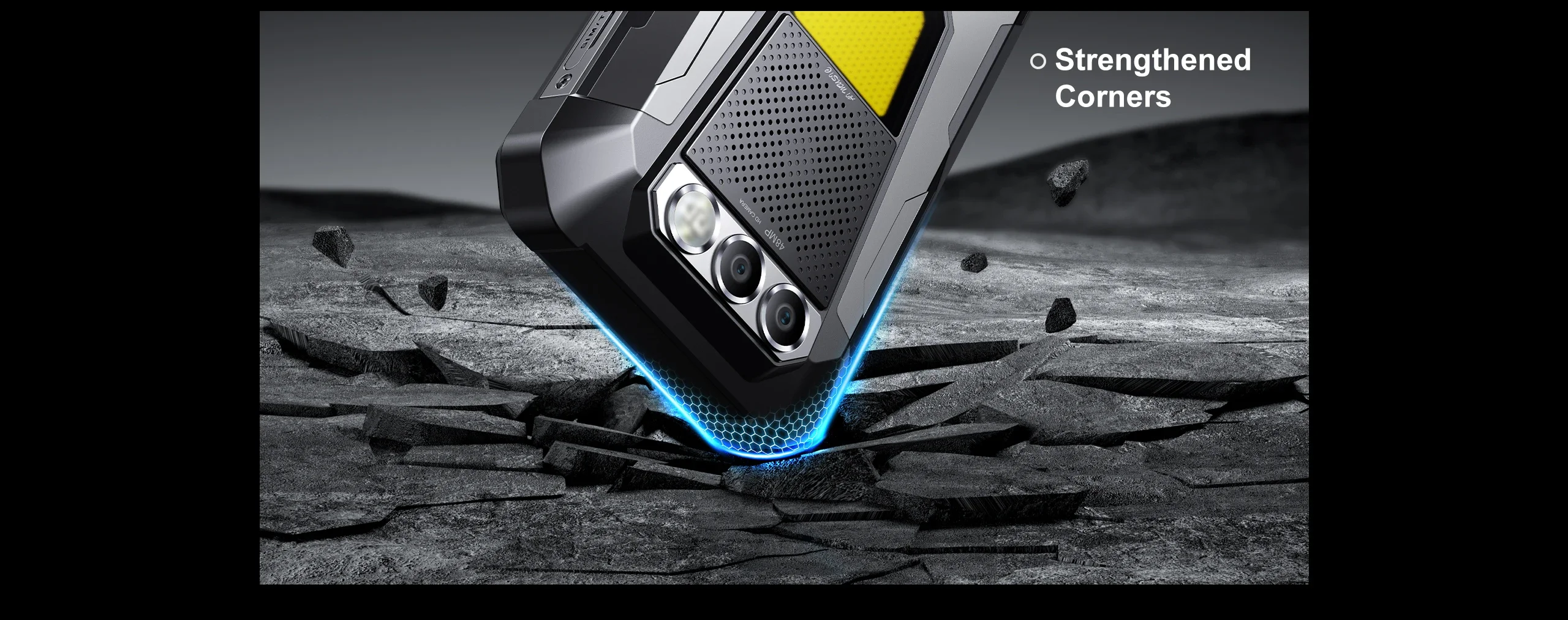 FOSSiBOT F106 PRO Rugged Phone 6.58 Inch FHD+ 15GB RAM+256GB ROM Mobile Phones 12000mAh 20MP Night Vision Smartphone Android 14