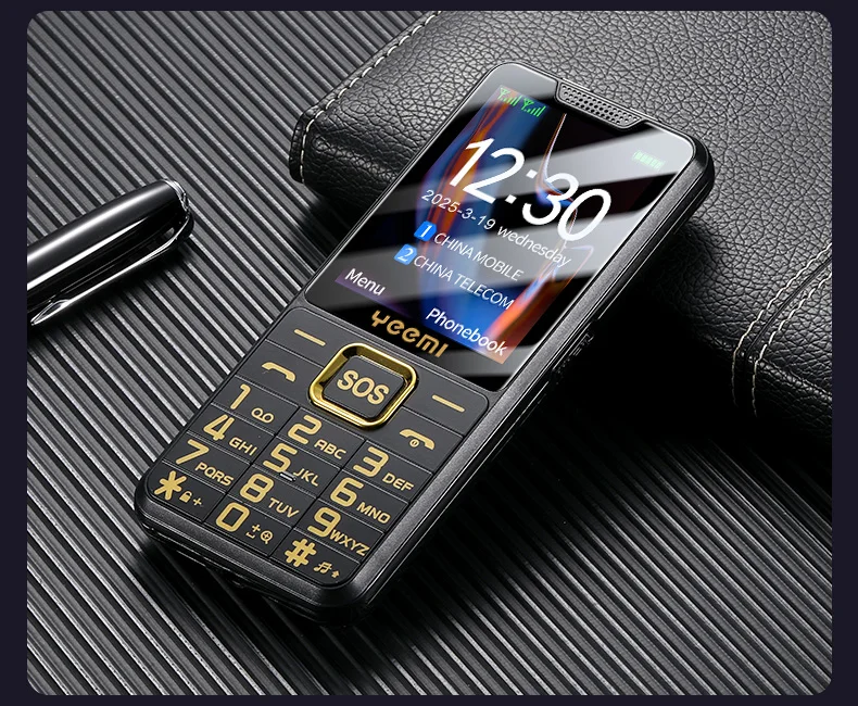 YEEMI K3+ 4G Cellphone 2.4inches Dual SIM Card LTE 2500mAh Bluetooth Camera Mobile Phone Type-C Bar Phone