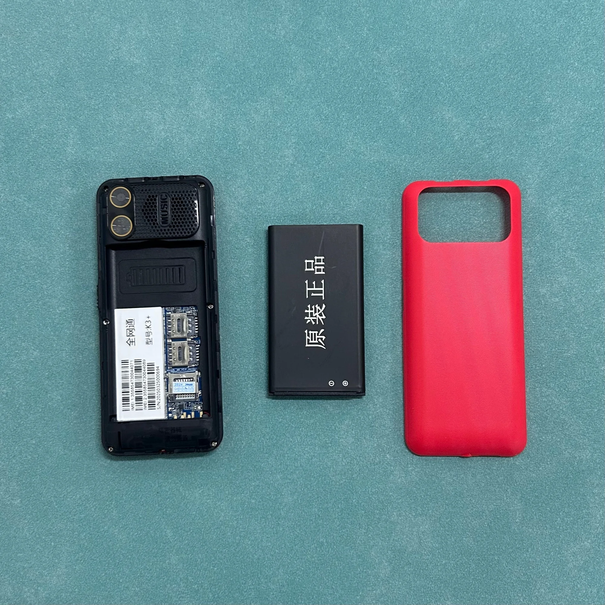 YEEMI K3+ 4G Cellphone 2.4inches Dual SIM Card LTE 2500mAh Bluetooth Camera Mobile Phone Type-C Bar Phone