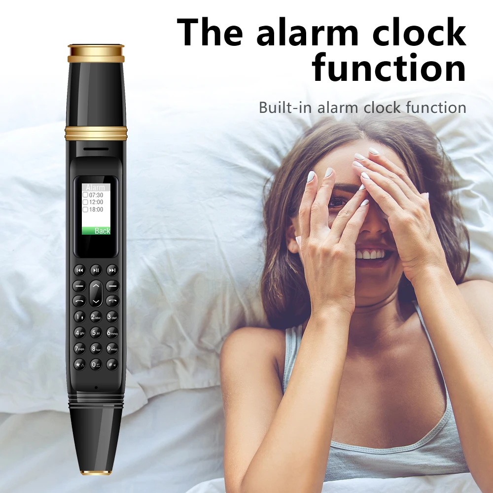 Low Price Sale SERVO BM111 3-in-1 Mobile Phone Pen Phone Portable Fan Magic Voice Bluetooth Dial Small Feature Cellphone FMRadio