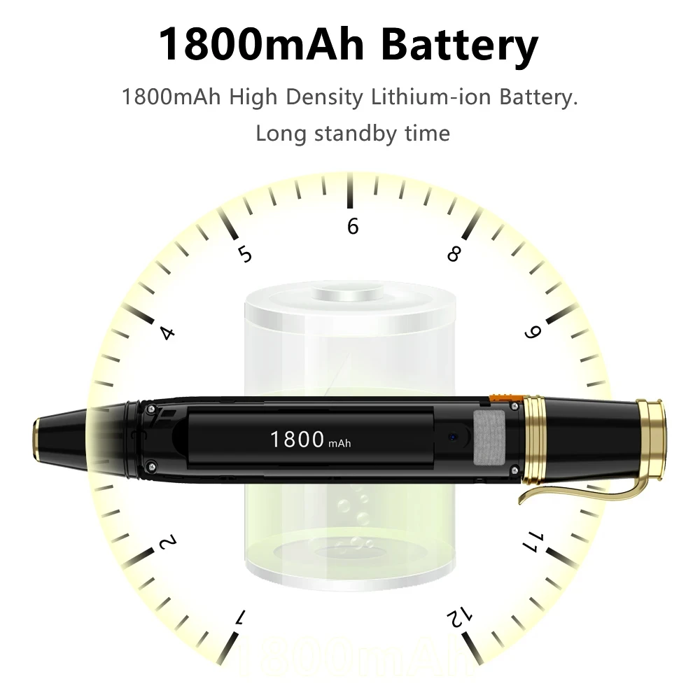 Low Price Sale SERVO BM111 3-in-1 Mobile Phone Pen Phone Portable Fan Magic Voice Bluetooth Dial Small Feature Cellphone FMRadio