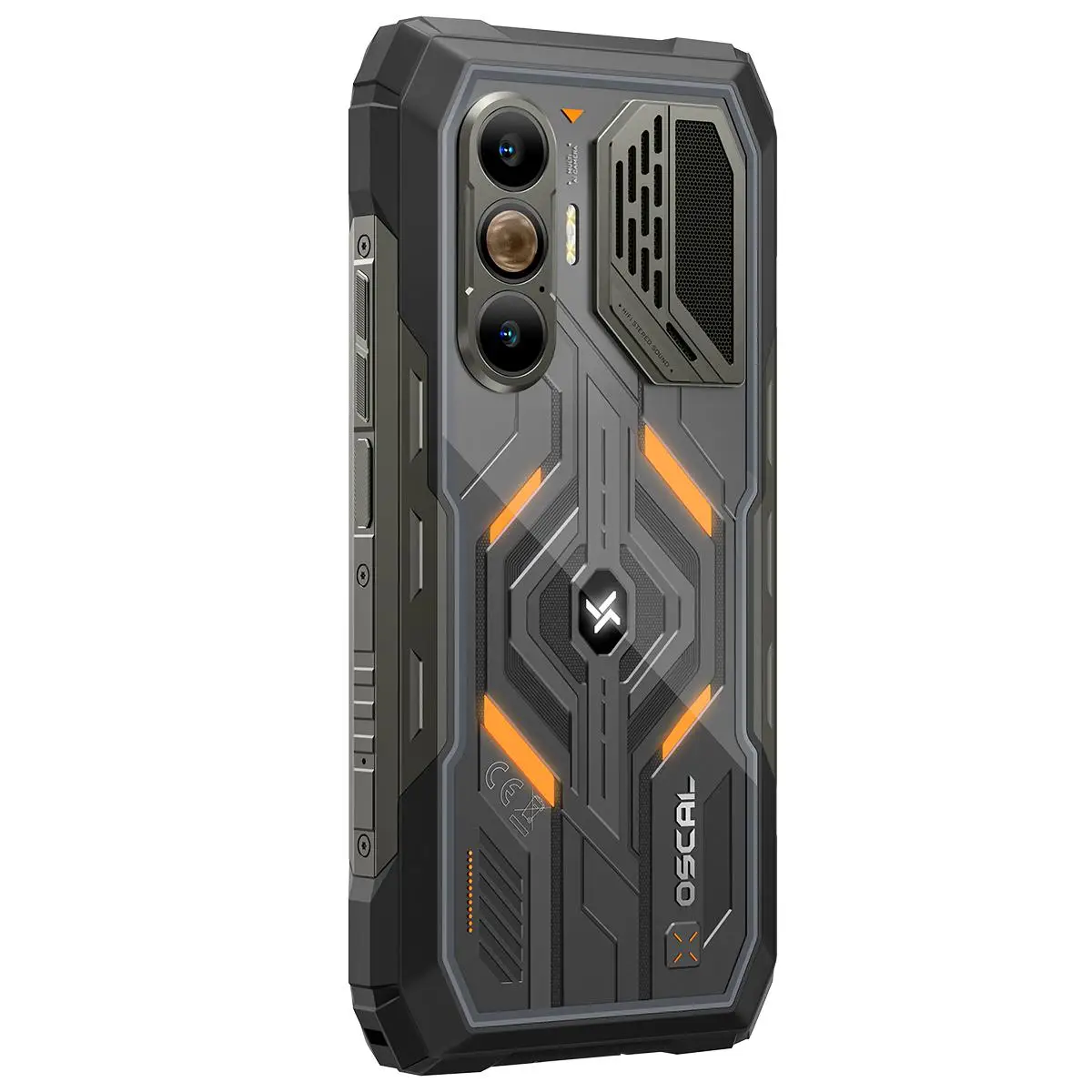 Blackview Oscal Pilot 8 Rugged Phone 12GB+256GB 6.83'' Android 16 Qualcomm QCM6690 Octa Core 108MP Camera 55W 5G Smartphone