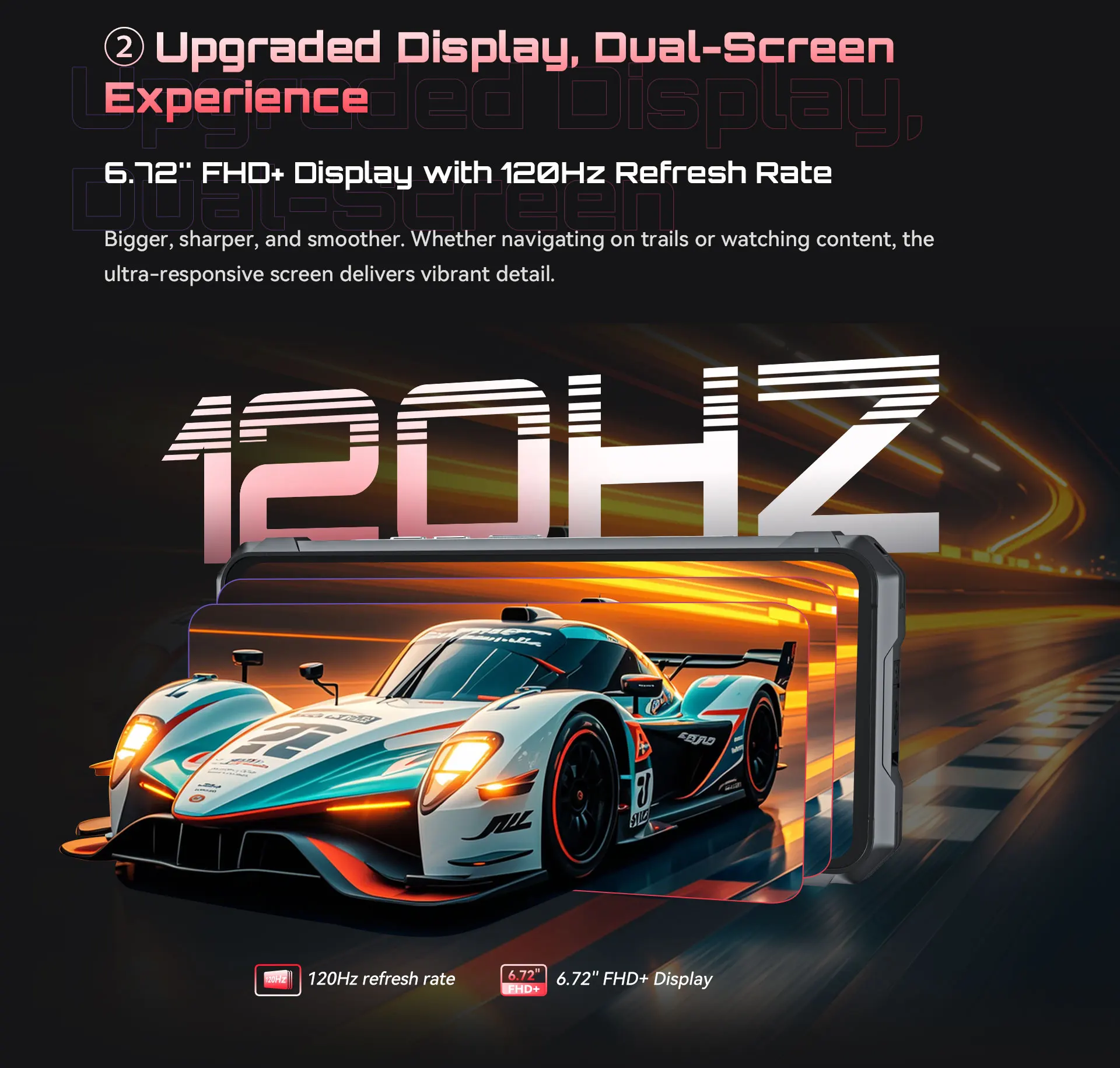 New CUBOT Kingkong 11 5G Rugged Phone 6.72" 120Hz Display 10200mAh Battery 33W Dimensity 7025 5G 16GB+256GB Android 15 Phone