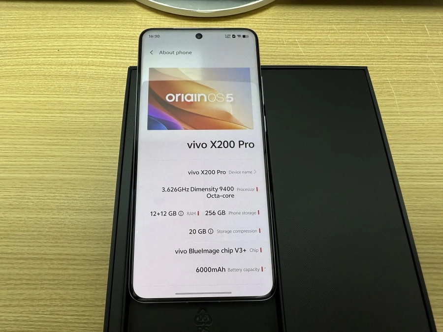 Original New Vivo X200 Pro 5G Mobile Phone 6.78" 120HZ 90W Charger 50.0MP Camera Dimensity9400 NFC 6000 mAh OTG