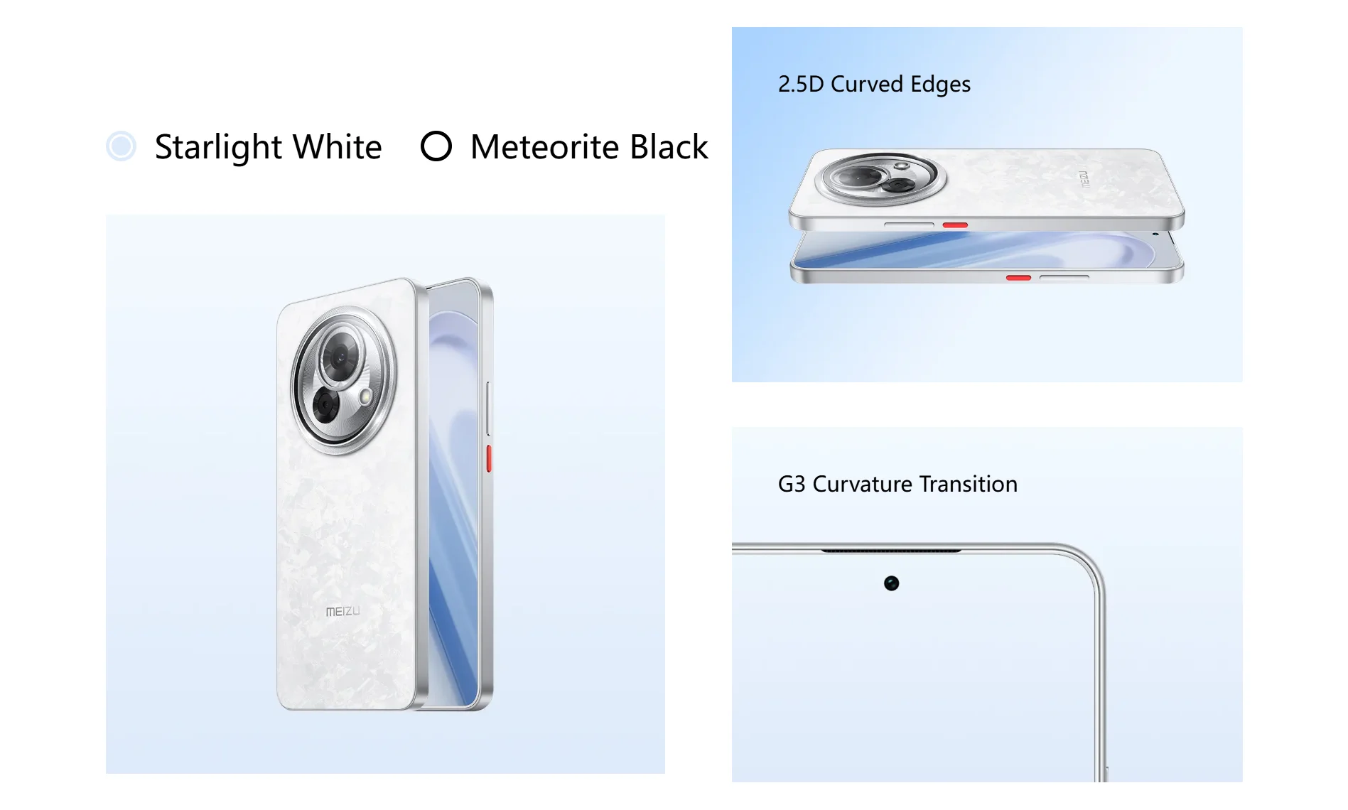 MEIZU Lucky 08 AI 5G Smartphone Snapdragon 7s Gen 2 Dual SIM 6.78"FHD+ AMOLED Play Store 100MP Dual Camera Flyme OS 6000mAh