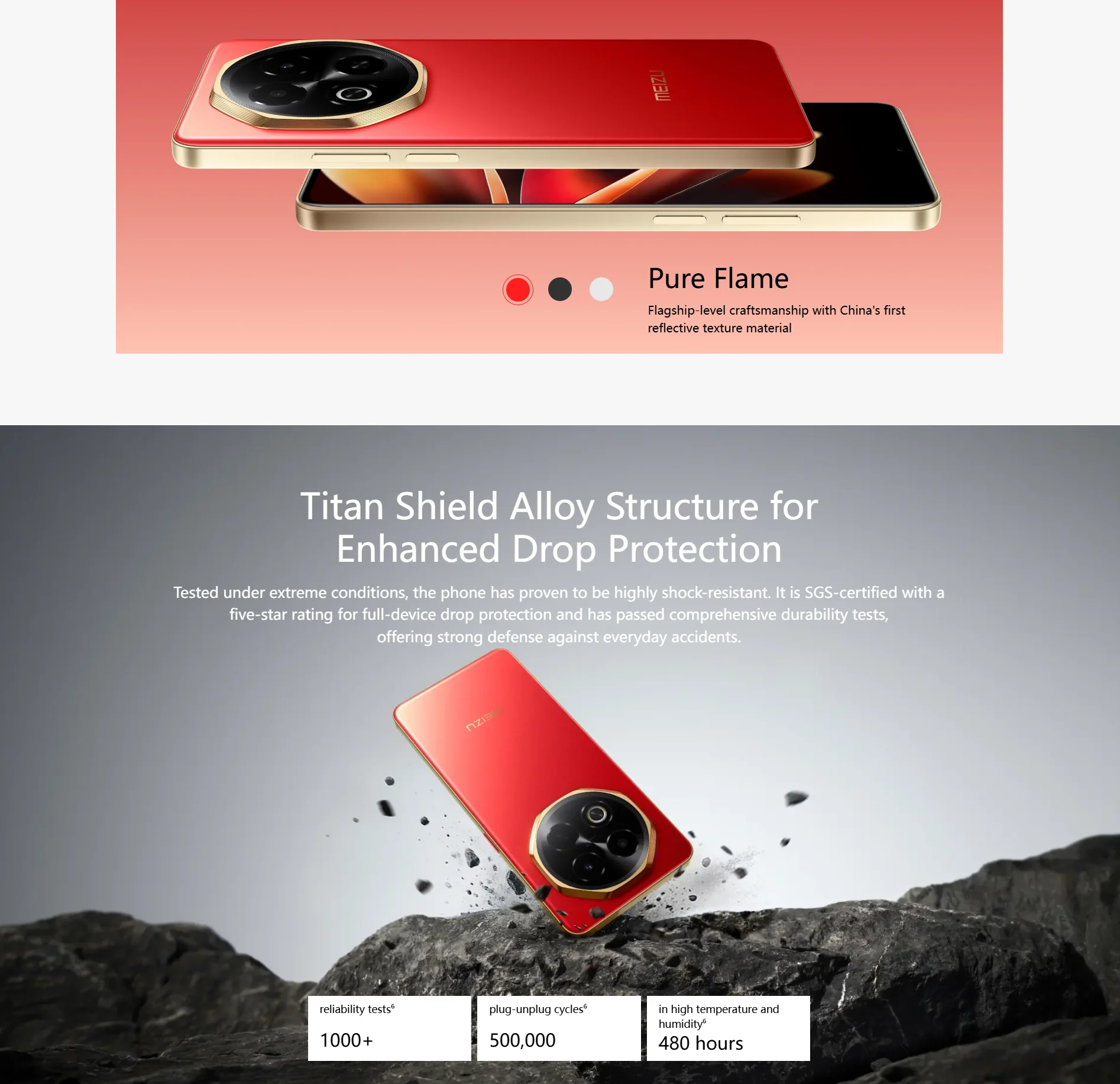 Meizu Note 16 5G Smartphones 6600mAh 40W Fast Charging UNISOC T8200 Dual SIM 6.78"120Hz 50MP Camera Flyme OS Android 15