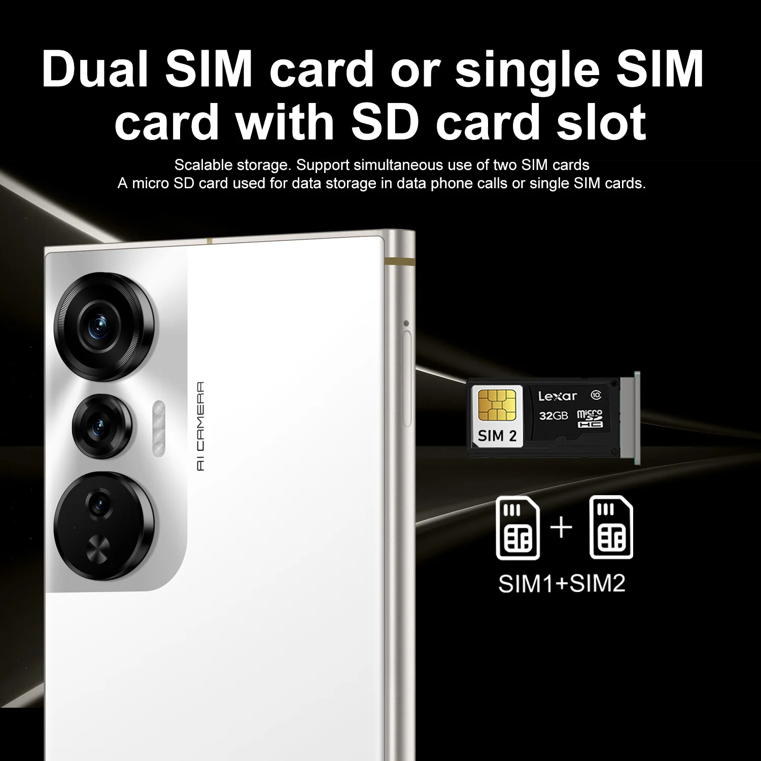 IVMI Global Vision XS26 Ultra Smartphone 4G Network Android 64GB ROM Dual SIM Google Play Store 6.9'' 4500mAh Mobile Phones