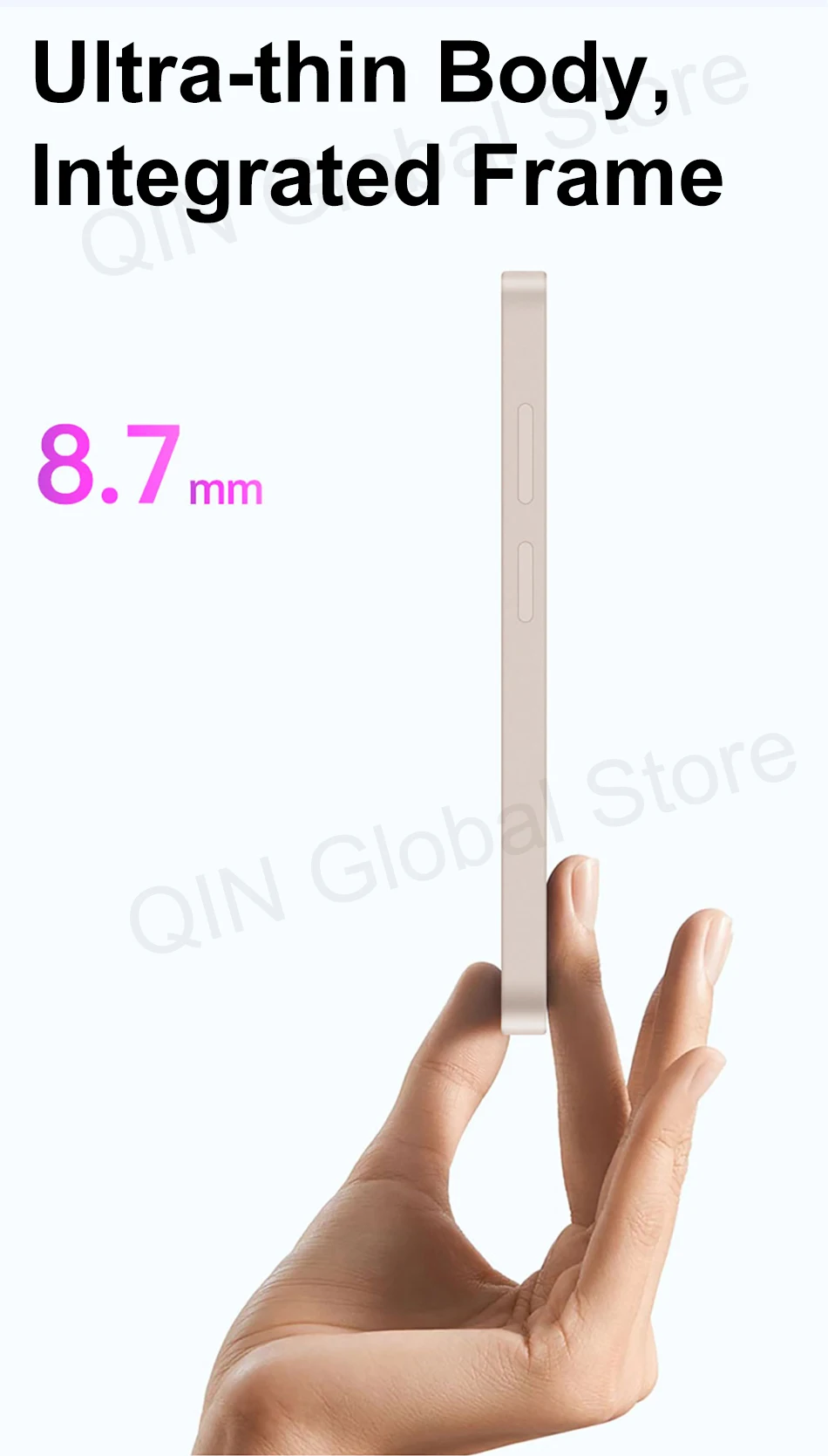 Qin 3 ultra T606 5.05 Inch 6GB 128GB Wifi Bluetooth 5.2 Touch screen 720*1520 Global Version Android Phone