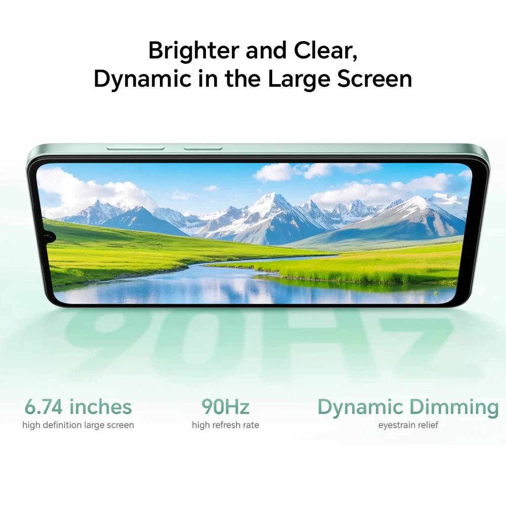 HONOR X5c Plus 4G,EU Version,4G Smartphone, 5260 mAh Battery,50MP Main Camera, MTK Octa-core CPU,6.74" LCD Screen
