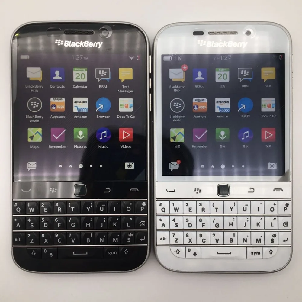 BlackBerry Classic Q20 Refurbsihed-Original Q20 Phone Dual core 2GB RAM 16GB ROM 8MP Camera
