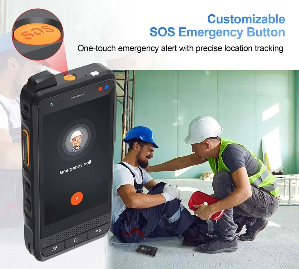 NEW UNIWA F400 Global Range Walkie Talkie Rugged PDA with PoC Walkie Talkie Zello IP56 13MP Smartphone Android15 4350mAh SOS NFC