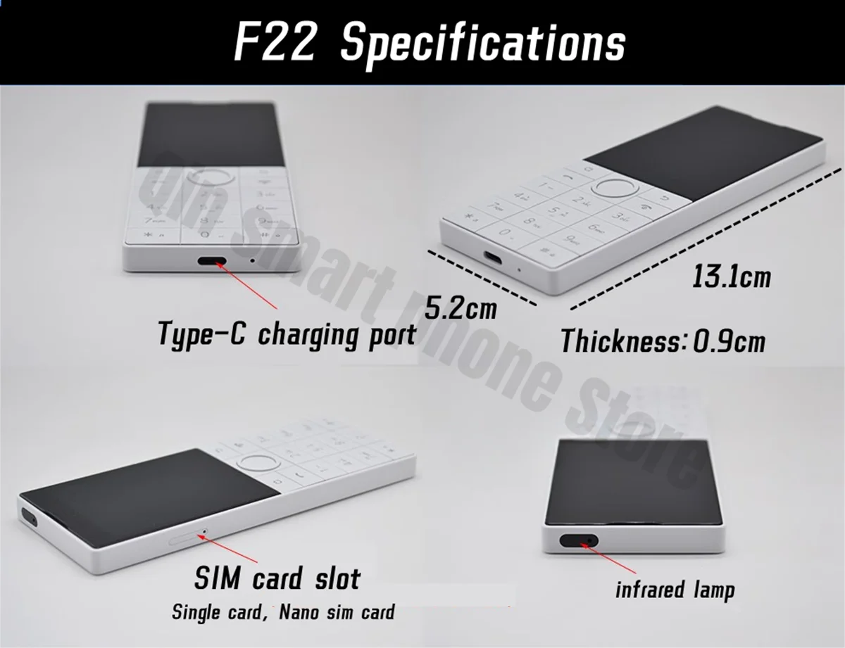 Google Available F22 2+16G/3+32G No Camera 1700mAh 4G MTK6739 Touch Screen Android Smart Phone