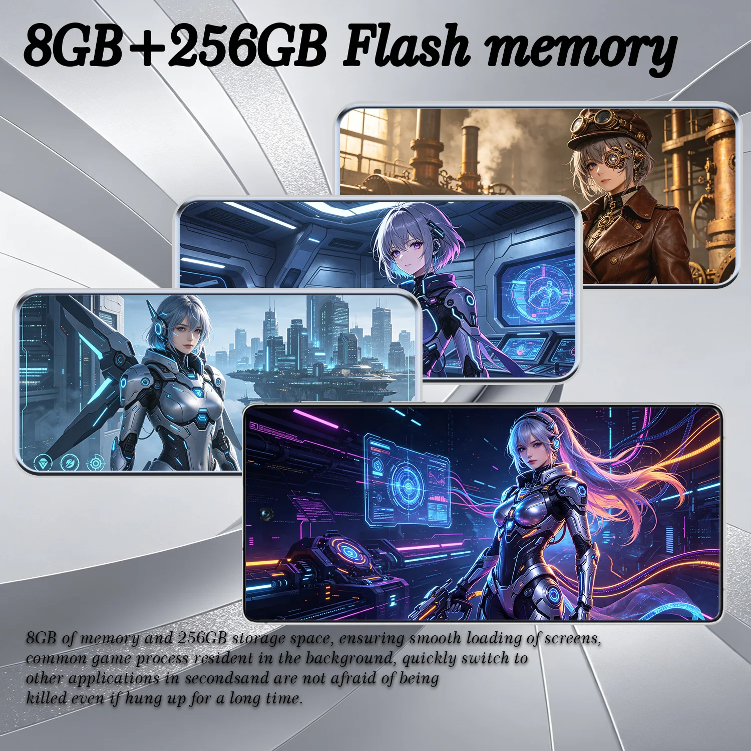 SURGAZE New S26 Ultra Smartphone 5G Android 4800mAh 12GB+512GB 6.6Inch 24+48MP Dual SIM 2026 Global Version Network Mobile Phone