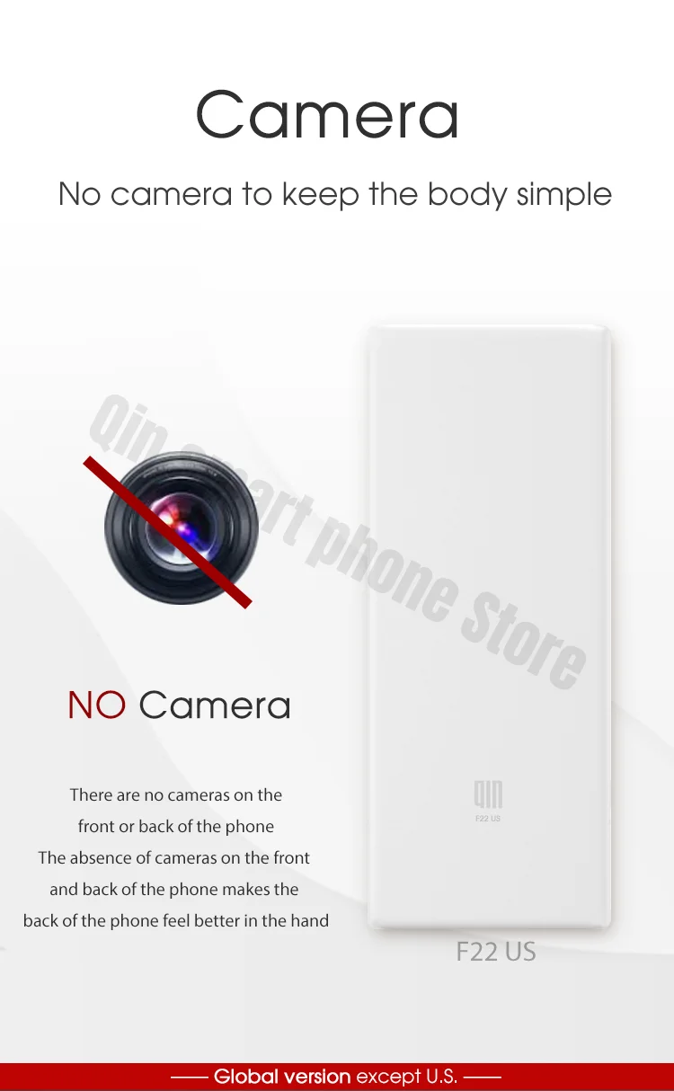 No Camera 3+32G Google F22 1700mAh 4G MTK6739 Touch Screen Android 11 Smart Phone